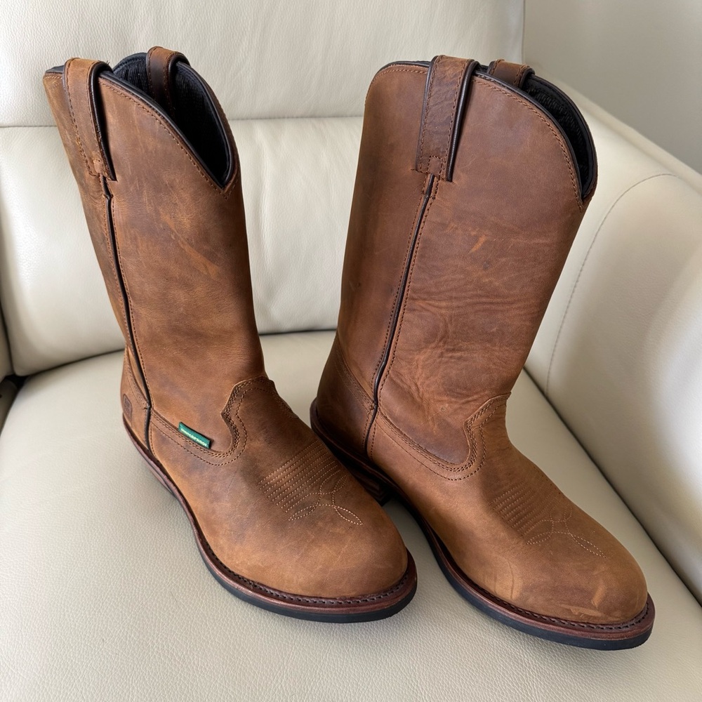 Men’s Dan Post Albuquerque Leather Boots, 9.5